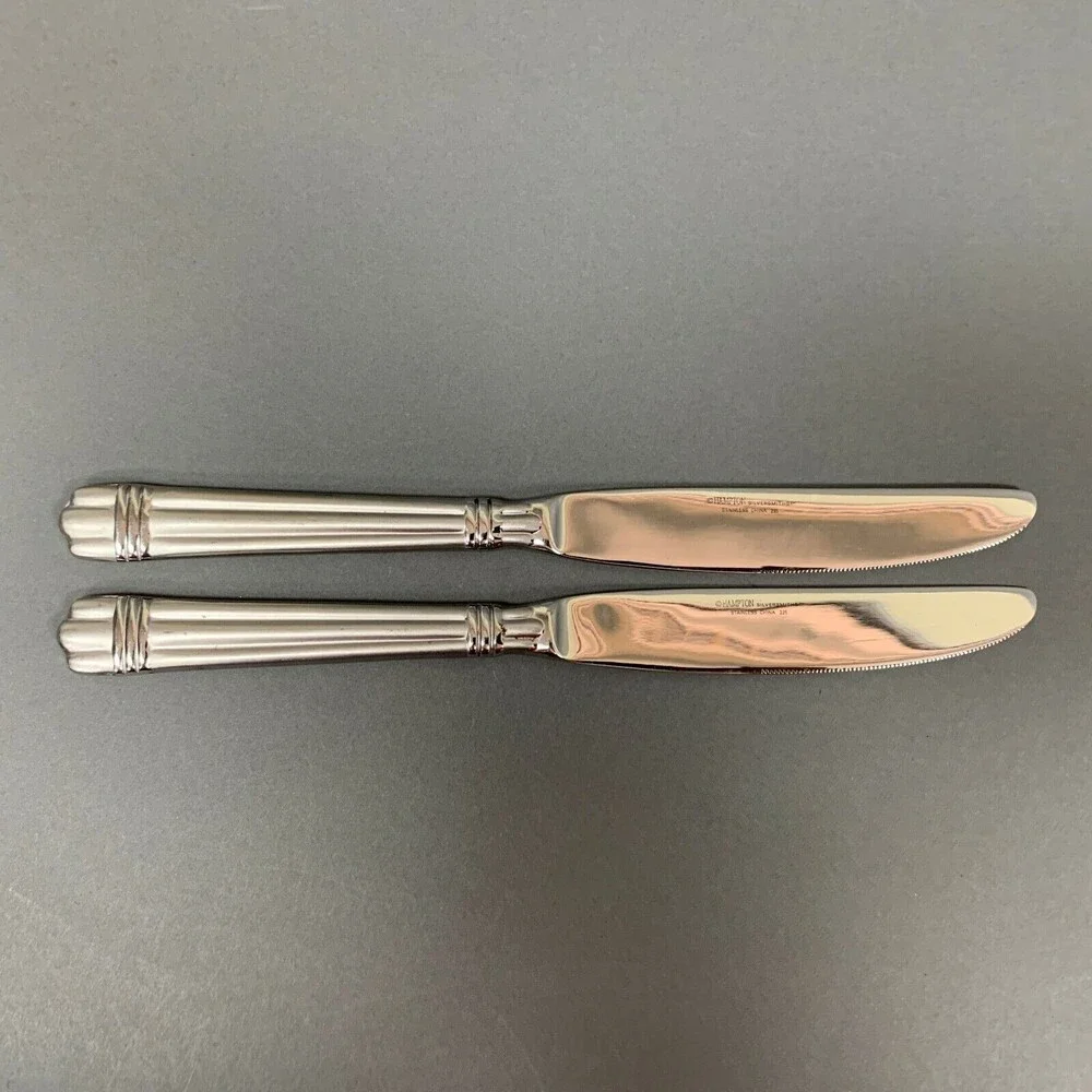 Hampton Silversmith Stainless Steel 235 Knives Lot of 2